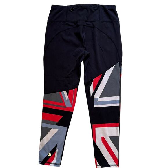 Sweaty Betty Union Jack Ankle Leggings Women’s SZ M - Picture 5 of 9